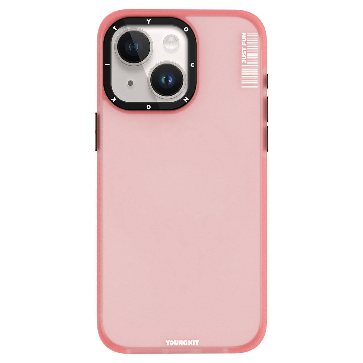 Apple iPhone 15 Kılıf Buzlu Mat Tasarım Youngkit Colored Sand Serisi Kapak - Görsel 4