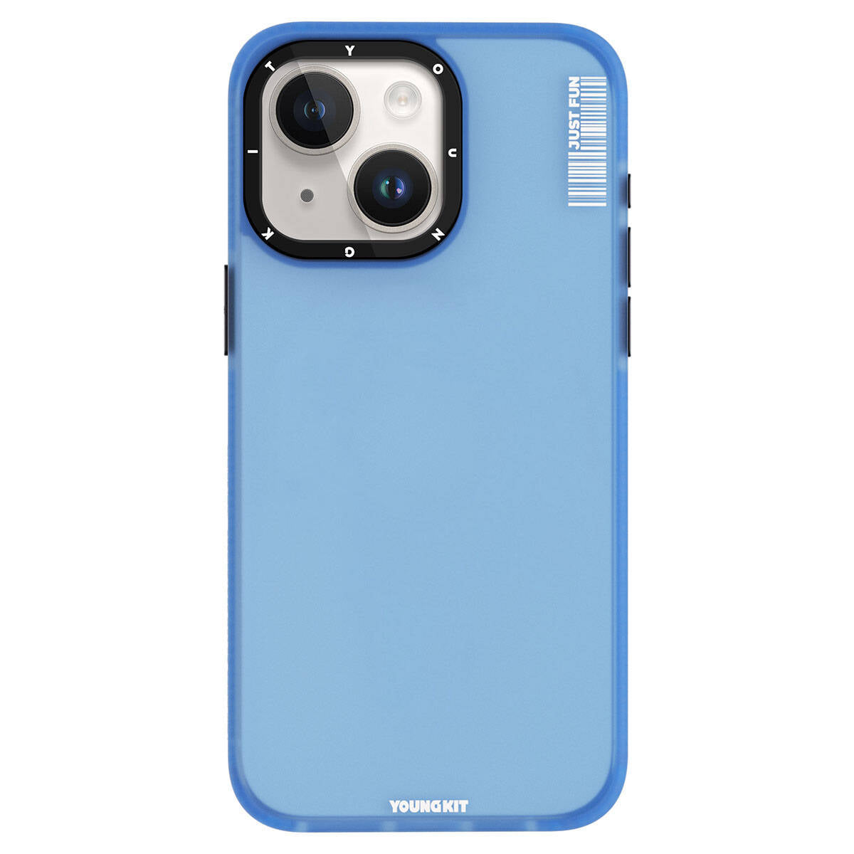 Apple iPhone 15 Kılıf Buzlu Mat Tasarım Youngkit Colored Sand Serisi Kapak - Görsel 3