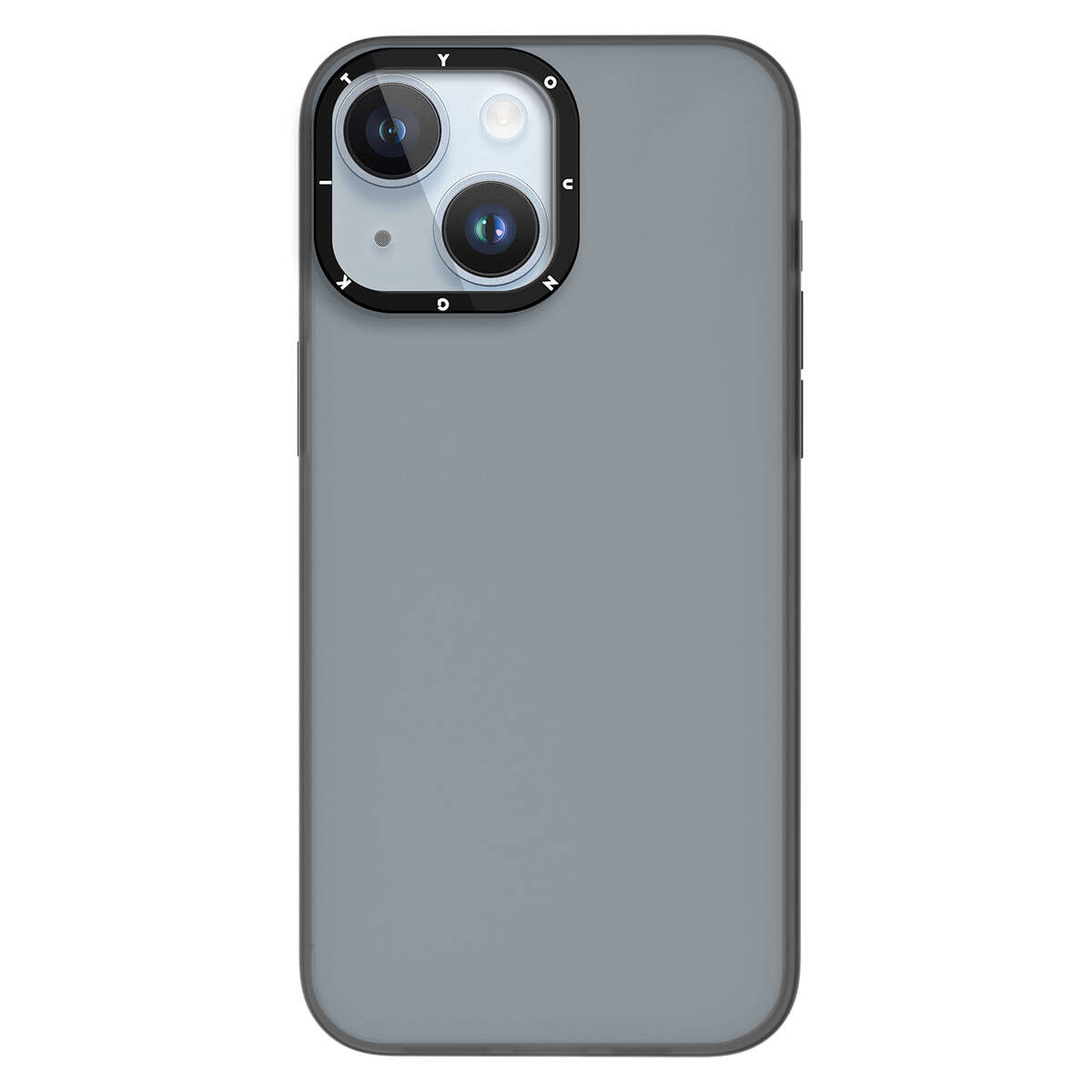 Apple iPhone 15 Kılıf Buzlu Mat Tasarım Youngkit Hidden Sand Serisi Kapak - Görsel 3