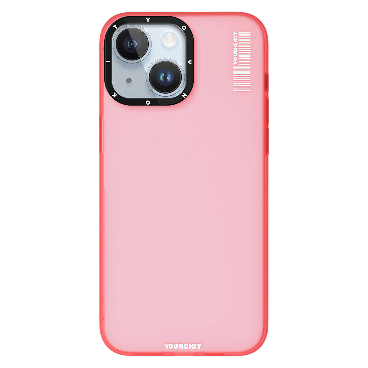 Apple iPhone 15 Kılıf Buzlu Mat Tasarım Youngkit Hidden Sand Serisi Kapak - Görsel 5