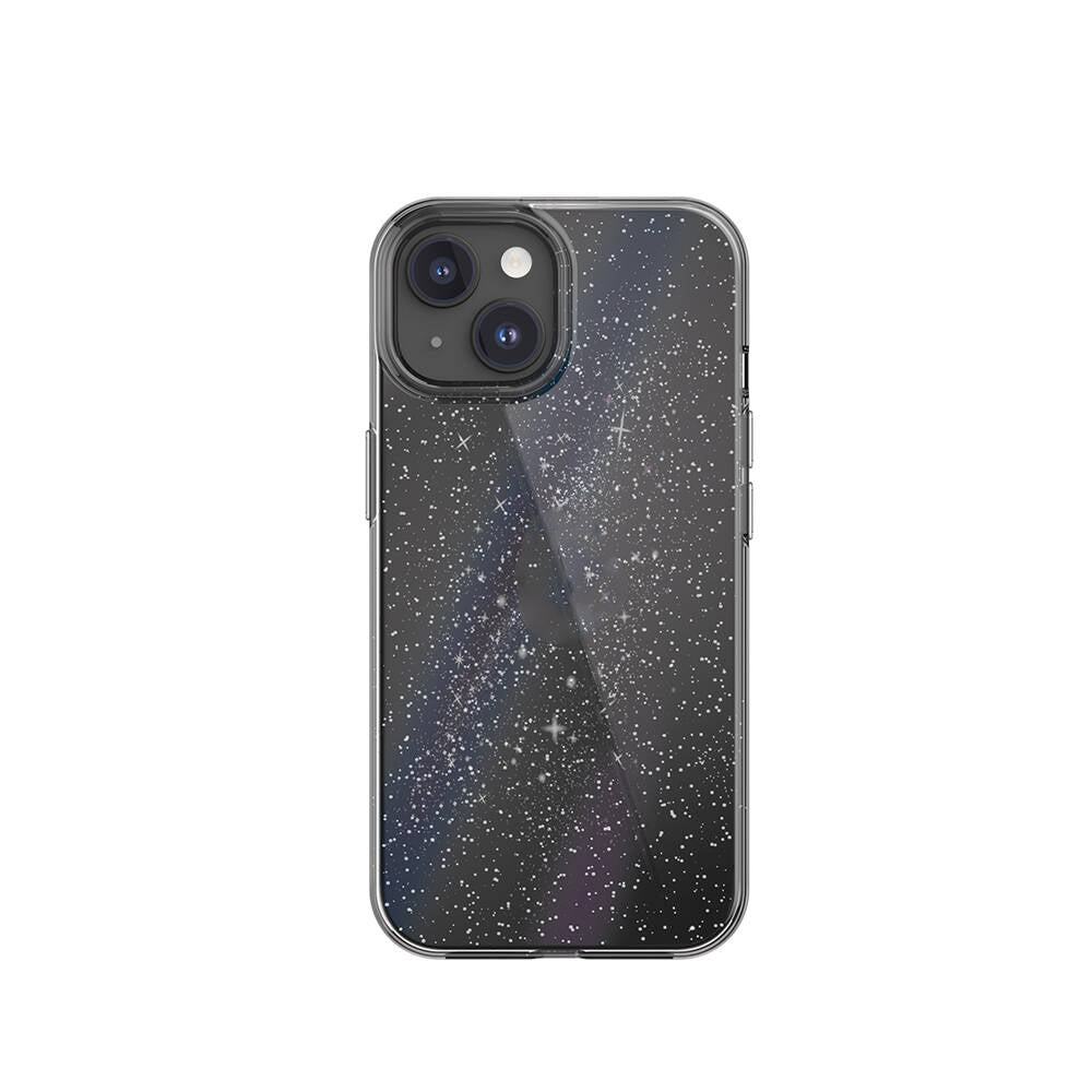 Apple iPhone 15 Kılıf Çift Katmanlı IMD Baskılı Bumper Lisanslı Switcheasy Cosmos Nebula Kapak - Görsel 2