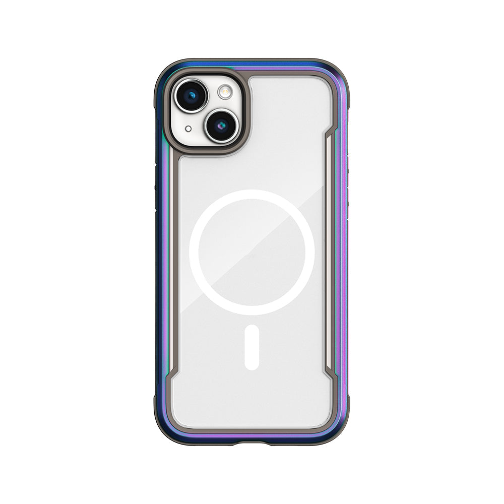 Apple iPhone 15 Kılıf M-safe Şarj Özellikli Airbagli Raptic Shield Serisi Şeffaf Arka Yüzey Kapak - Görsel 3