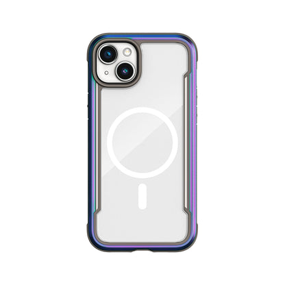 Apple iPhone 15 Kılıf M-safe Şarj Özellikli Airbagli Raptic Shield Serisi Şeffaf Arka Yüzey Kapak - Görsel 3