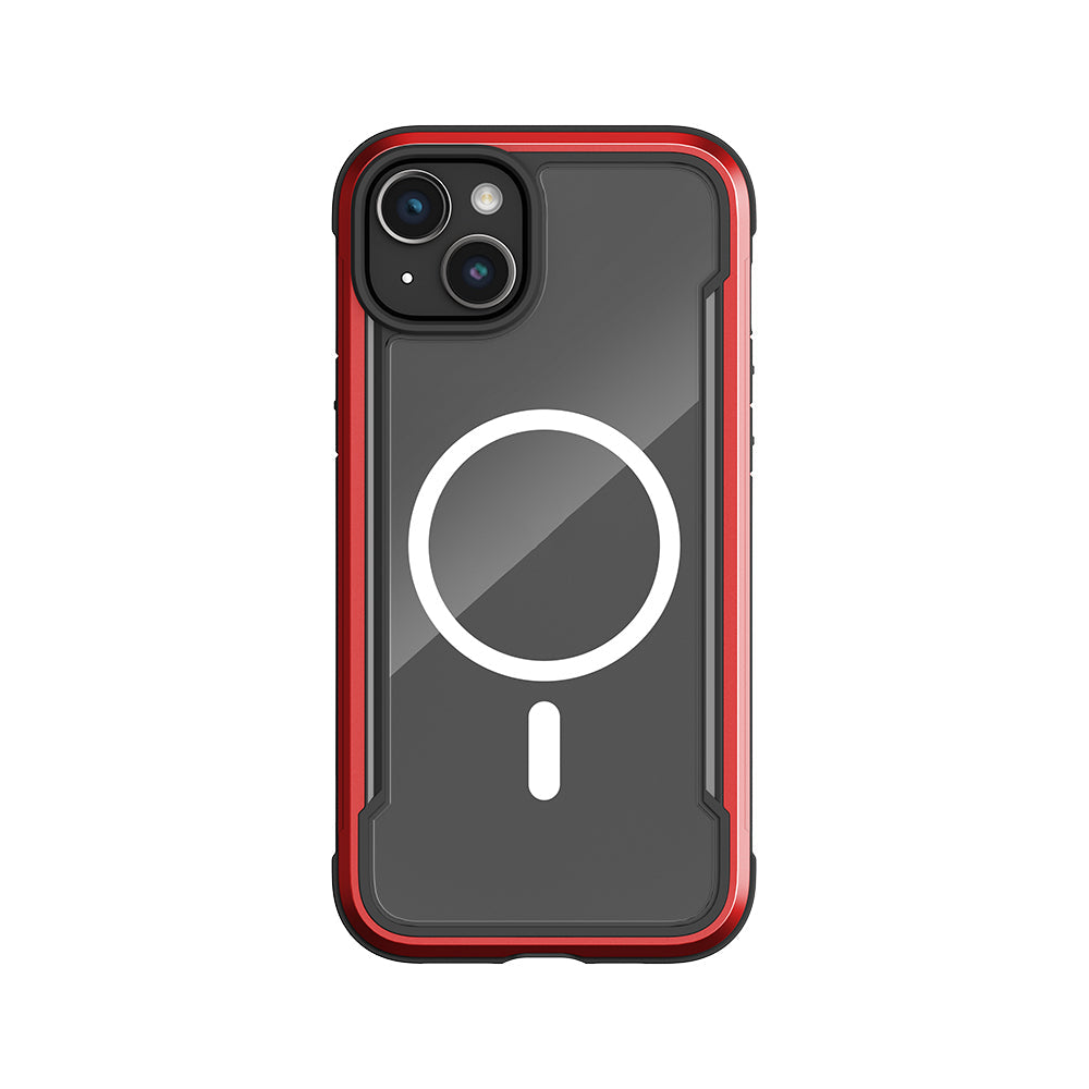 Apple iPhone 15 Kılıf M-safe Şarj Özellikli Airbagli Raptic Shield Serisi Şeffaf Arka Yüzey Kapak - Görsel 4