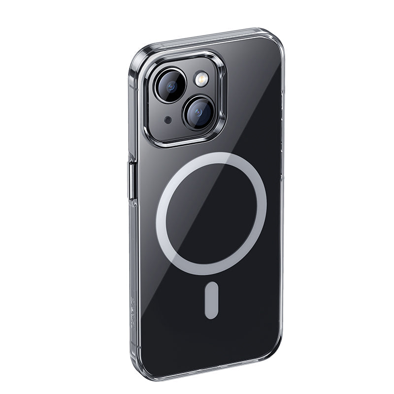 Apple iPhone 15 Kılıf M-safe Şarj Özellikli Benks Crystal Serisi Şeffaf Kapak - Görsel 2