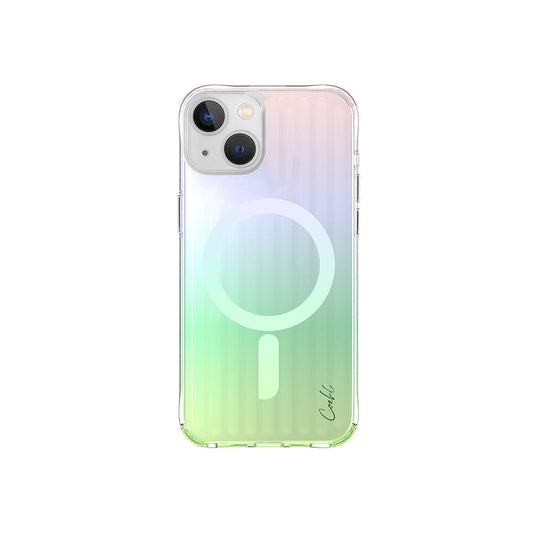 Apple iPhone 15 Kılıf M-safe Şarj Özellikli Parlayan Arka Yüzey Coehl Linear Kapak