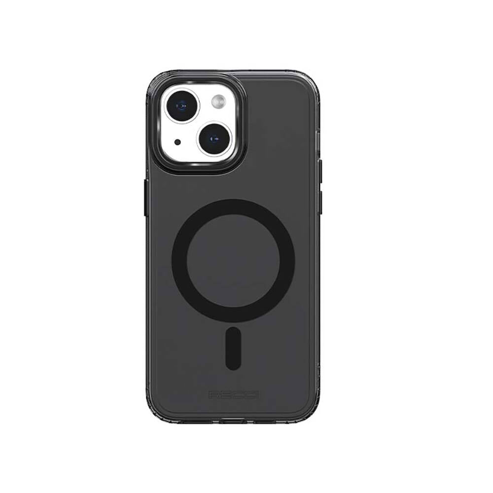 Apple iPhone 15 Kılıf M-safe Şarj Özellikli Saydam Arka Yüzey Recci Crystal Color Serisi Kapak - Görsel 2