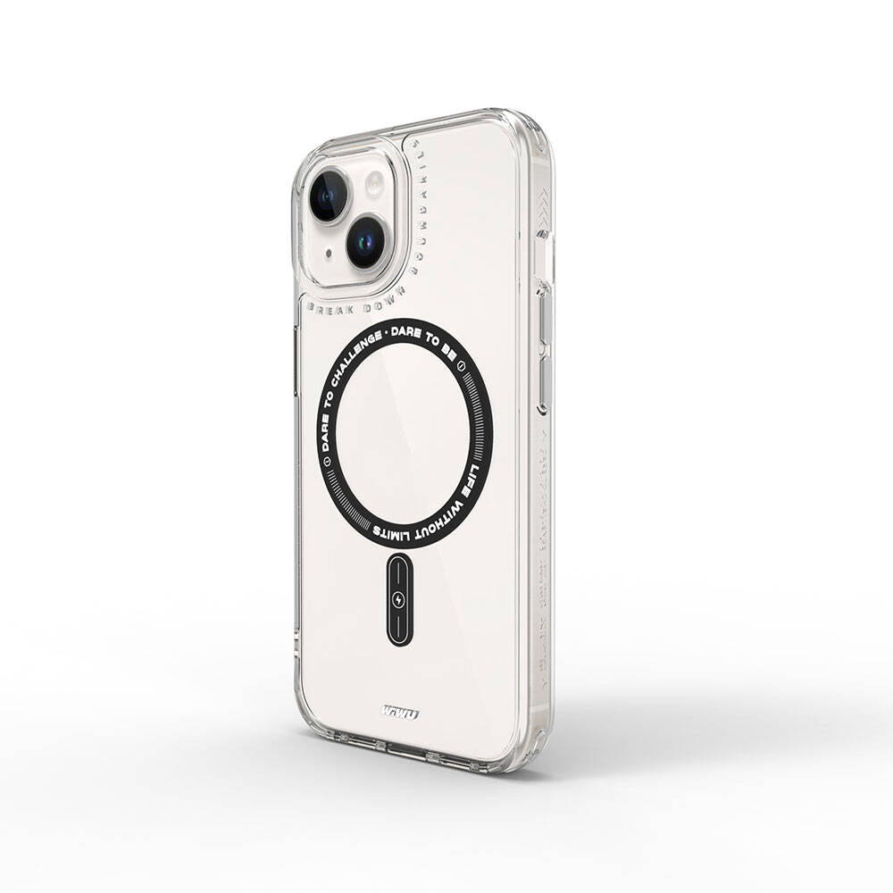 Apple iPhone 15 Kılıf M-safe Şarj Özellikli Wiwu Basic Color J Serisi Kapak - Görsel 2