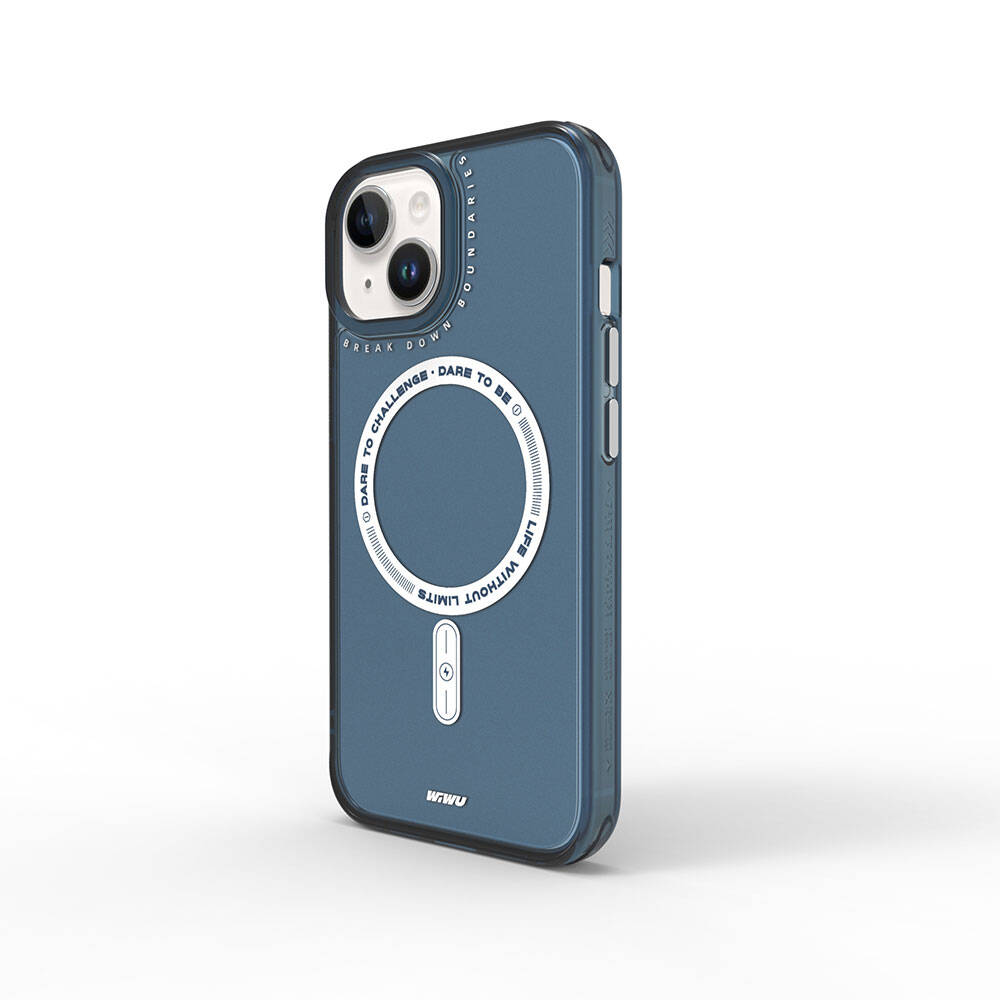 Apple iPhone 15 Kılıf M-safe Şarj Özellikli Wiwu Basic Color J Serisi Kapak - Görsel 4