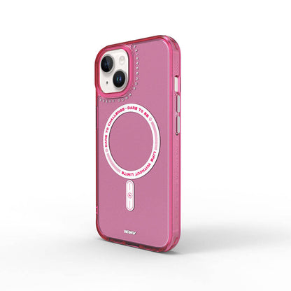 Apple iPhone 15 Kılıf M-safe Şarj Özellikli Wiwu Basic Color J Serisi Kapak - Görsel 5
