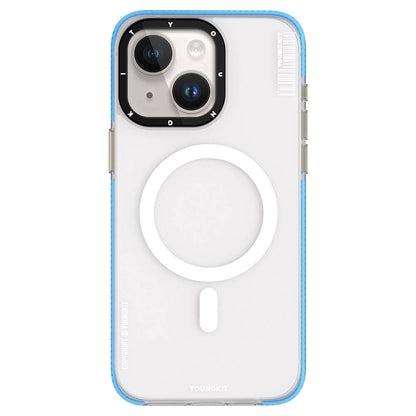 Apple iPhone 15 Kılıf M-safe Şarj Özellikli Youngkit Jiansha Serisi Kapak - Görsel 3