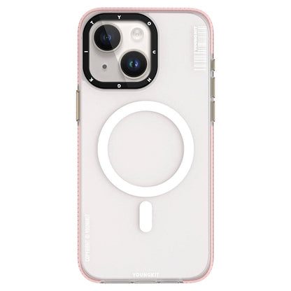 Apple iPhone 15 Kılıf M-safe Şarj Özellikli Youngkit Jiansha Serisi Kapak - Görsel 4