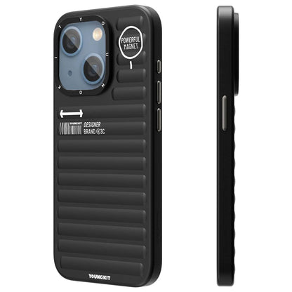 Apple iPhone 15 Kılıf Mat Renkli Tasarım YoungKit Original Serisi Kapak - Görsel 5