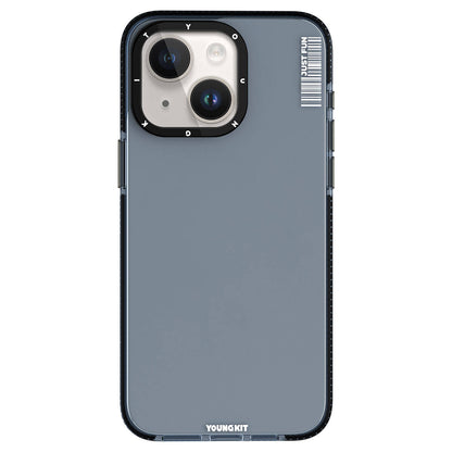 Apple iPhone 15 Kılıf Pürüzsüz Düz Arka Yüzey YoungKit Crystal Color Serisi Kapak - Görsel 5