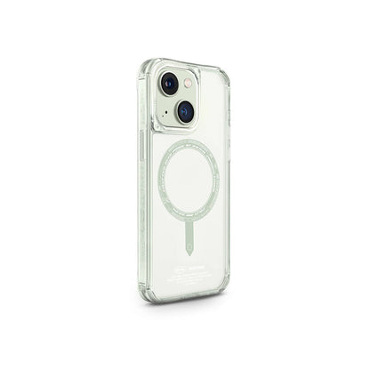 Apple iPhone 15 Kılıf SkinArma Şeffaf Airbag Tasarımlı M-safe Şarj Özellikli Saido Kapak - Görsel 4