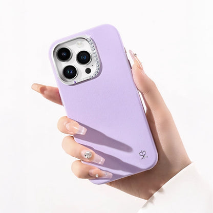 Apple iPhone 15 Kılıf Suni Deri Tasarımlı Pynana Starry Serisi Kapak - Görsel 2
