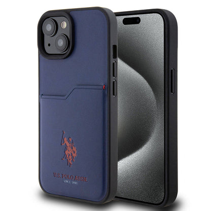 Apple iPhone 15 Kılıf U.S. Polo Assn. Orjinal Lisanslı Baskı Logolu PU Kartlıklı Kapak - Görsel 4
