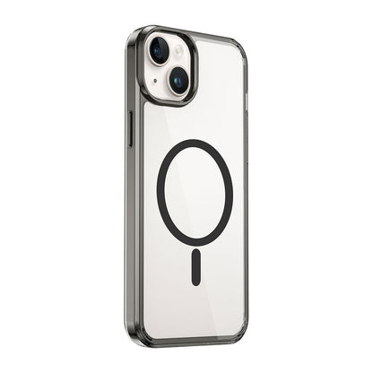 Apple iPhone 15 Kılıf Wiwu MCC-101 Magnetic Crystal Sert PC Kapak - Görsel 2