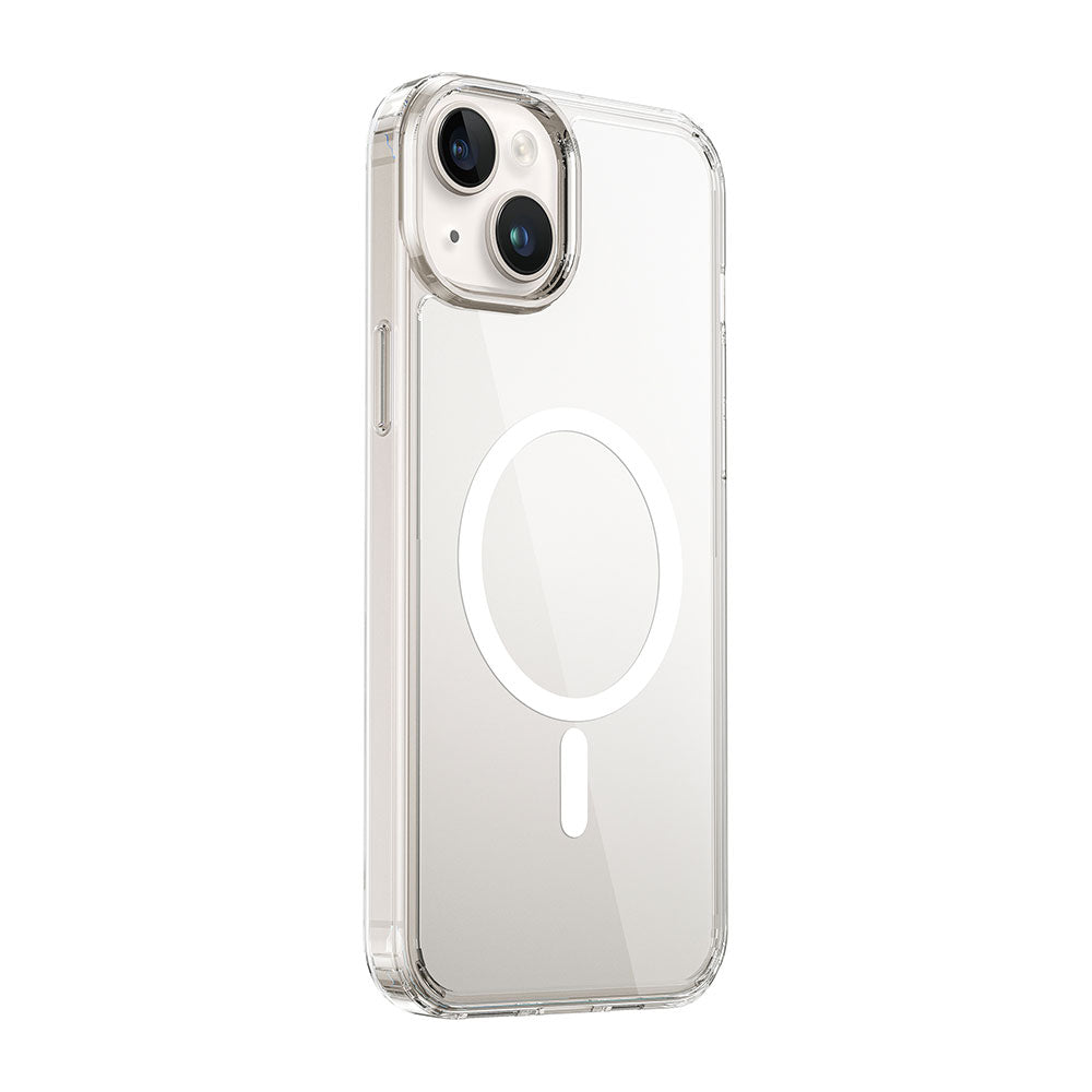 Apple iPhone 15 Kılıf Wiwu MCC-101 Magnetic Crystal Sert PC Kapak - Görsel 3