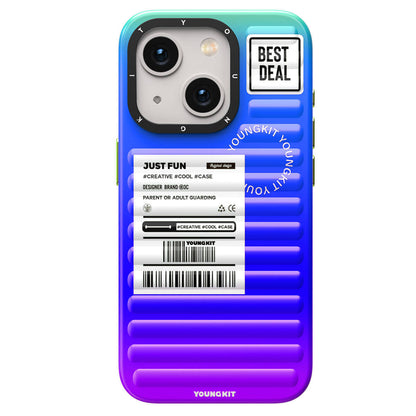 Apple iPhone 15 Kılıf YoungKit The Secret Color Serisi Kapak - Görsel 3