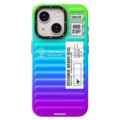 Apple iPhone 15 Kılıf YoungKit The Secret Color Serisi Kapak - Görsel 4