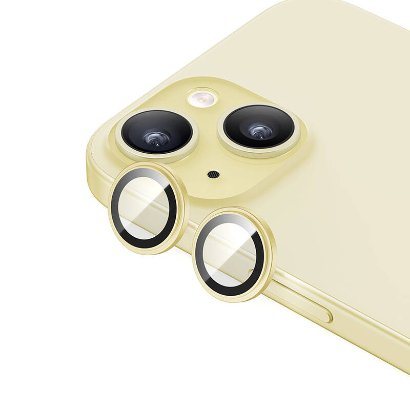 Apple iPhone 15 Plus Benks King Kong Corning Kamera Lens Koruyucu - Görsel 4