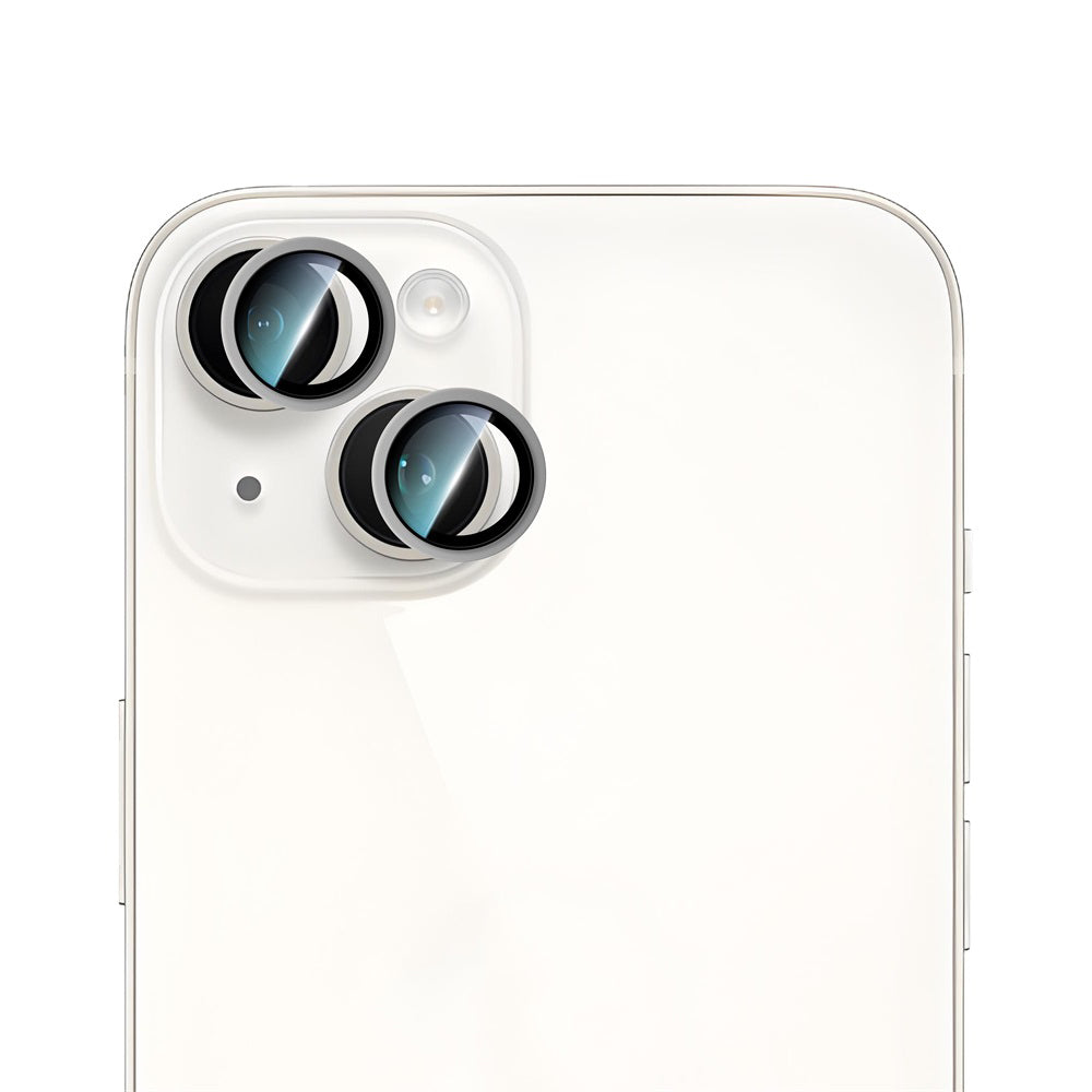 Apple iPhone 15 Plus CaseWorld Alloy Serisi Oleofobik Anti Reflective Kamera Lens Koruyucu - Görsel 3