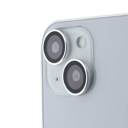 Apple iPhone 15 Plus Guess Orjinal Lisanslı Metal Kamera Lens Koruyucu - Görsel 3