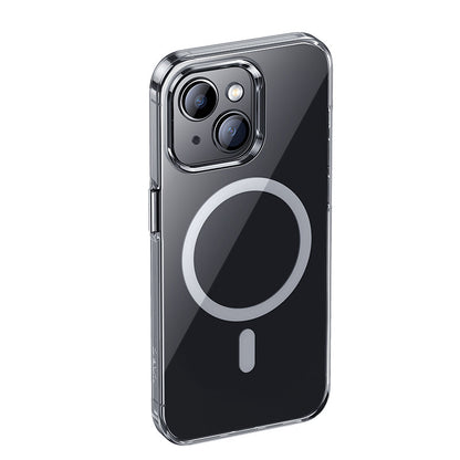 Apple iPhone 15 Plus Kılıf M-safe Şarj Özellikli Benks Crystal Serisi Şeffaf Kapak - Görsel 2