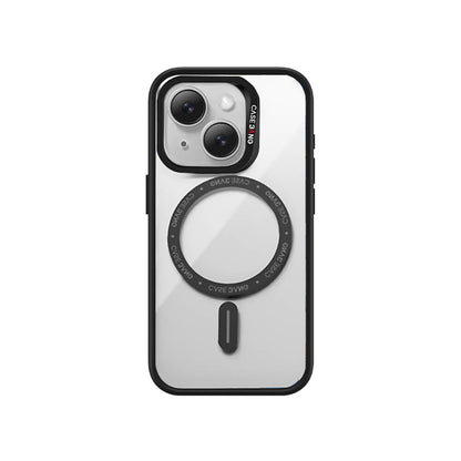 Apple iPhone 15 Plus Kılıf M-safe Şarj Özellikli Casebang Body Frame Kapak - Görsel 2