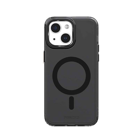Apple iPhone 15 Plus Kılıf M-safe Şarj Özellikli Saydam Arka Yüzey Recci Crystal Color Serisi Kapak