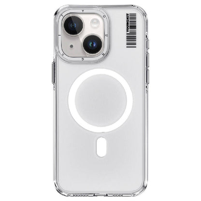 Apple iPhone 15 Plus Kılıf M-safe Şarj Özellikli Şeffaf Youngkit Crystal Shield Serisi Kapak - Görsel 3