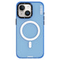 Apple iPhone 15 Plus Kılıf M-safe Şarj Özellikli Youngkit Colored Sand Serisi Kapak