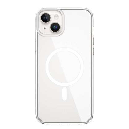 Apple iPhone 15 Plus Kılıf Wiwu BC-022 M-safe Şarj Özellikli Şeffaf Transparan Kapak - Görsel 2