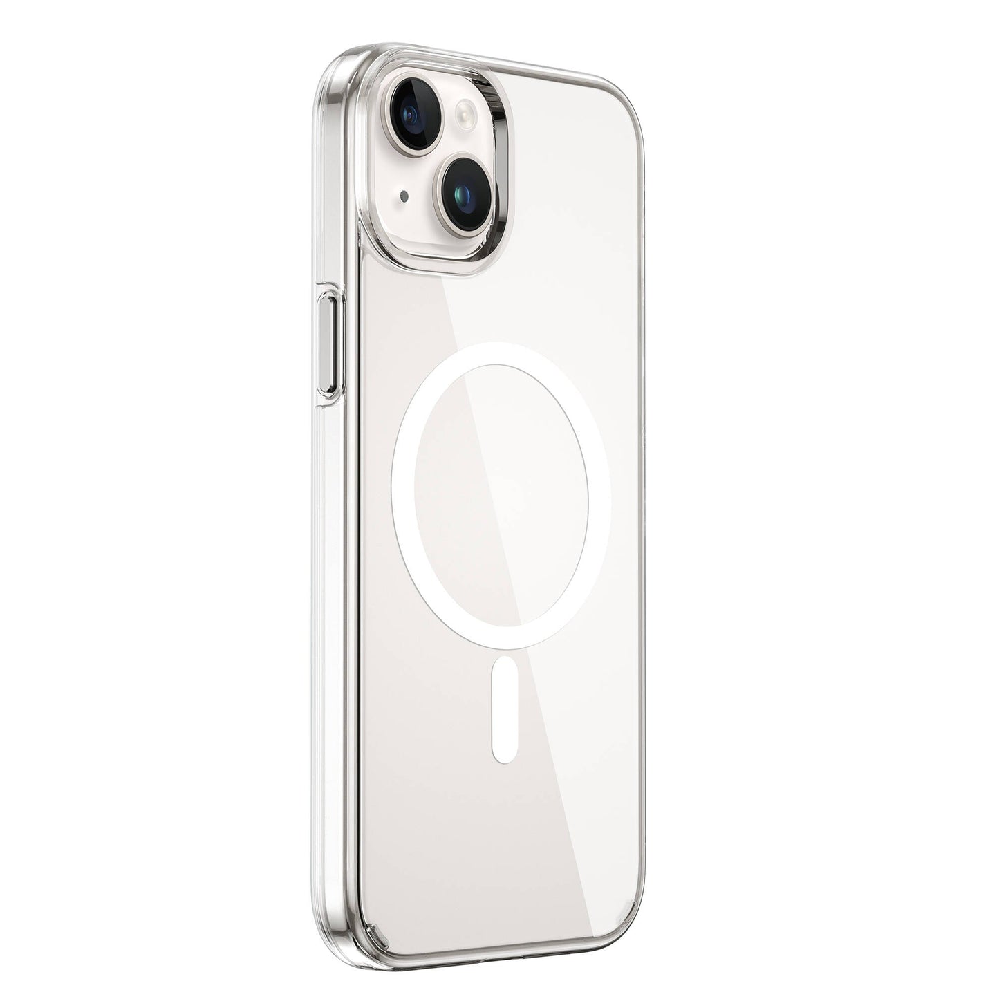Apple iPhone 15 Plus Kılıf Wiwu FYY-014 M-safe Şarj Özellikli Şeffaf Kapak - Görsel 2