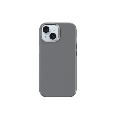 Apple iPhone 15 Plus Kılıf Wiwu SP-019 M-safe Şarj Özellikli Vegan Leather Deri Kapak - Görsel 2