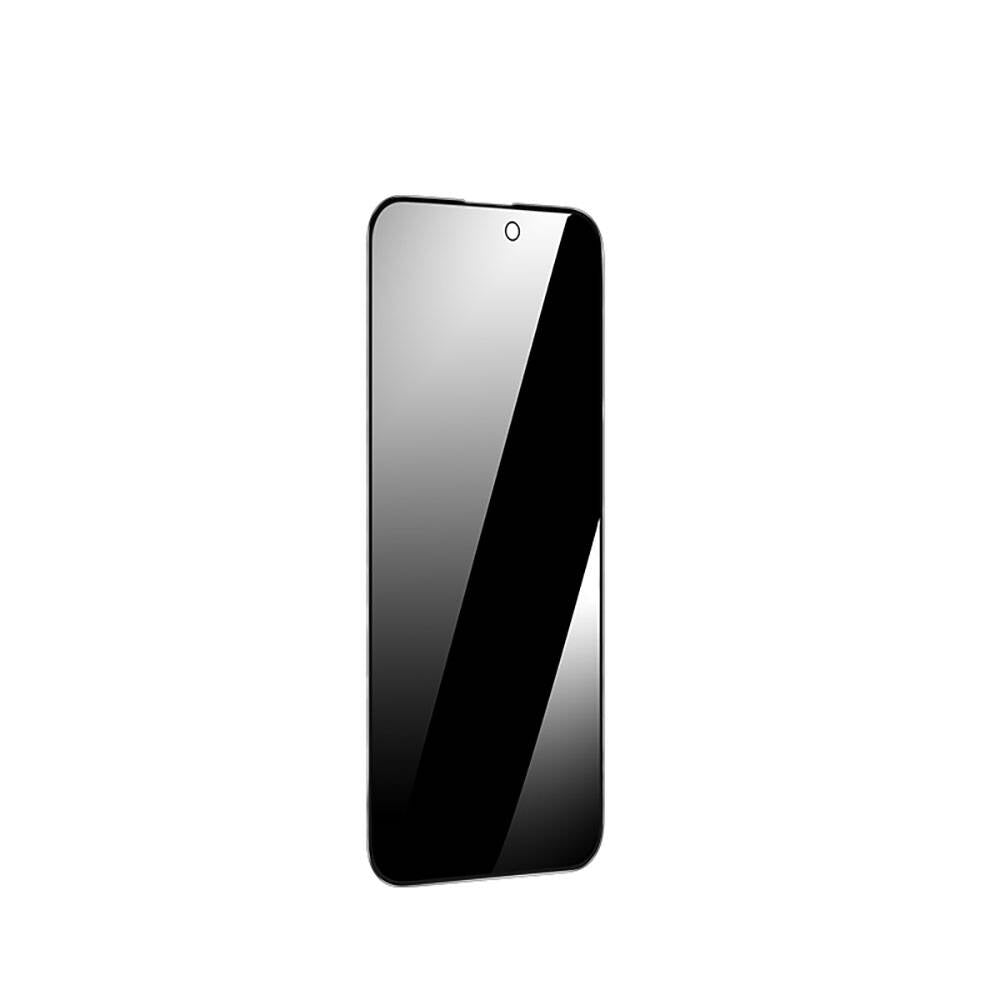 Apple iPhone 15 Plus Recci RSP-A07SP 3D Privacy Shield Temperli Cam Ekran Koruyucu - Görsel 2