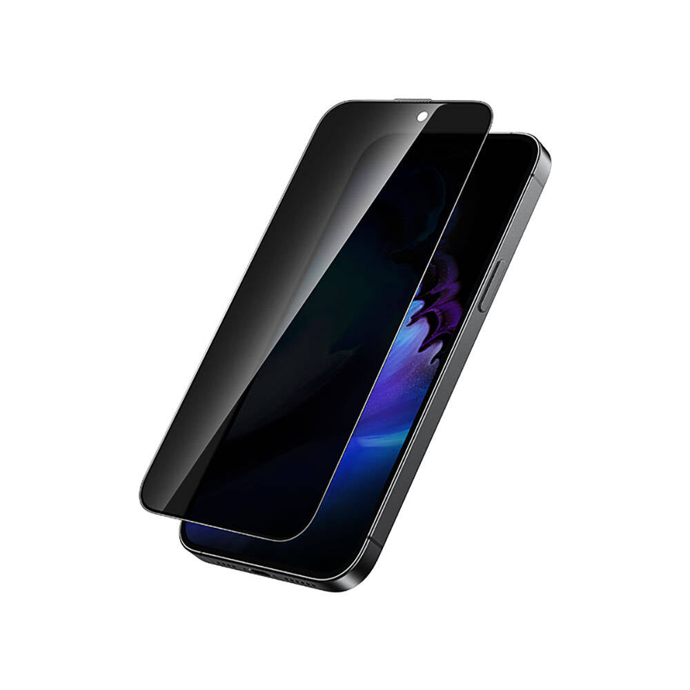 Apple iPhone 15 Plus Recci RSP-A18AP Privacy Temperli Cam Ekran Koruyucu - Görsel 2