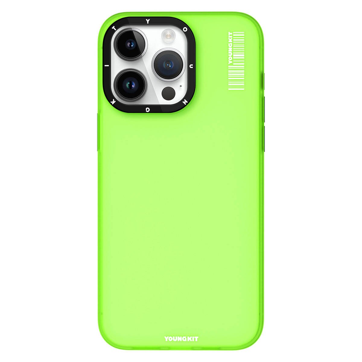 Apple iPhone 15 Pro Kılıf Buzlu Mat Tasarım Youngkit Hidden Sand Serisi Kapak - Görsel 7
