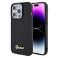 Apple iPhone 15 Pro Kılıf Guess Orjinal Lisanslı Yazı Logolu Disco Script Metal Kapak