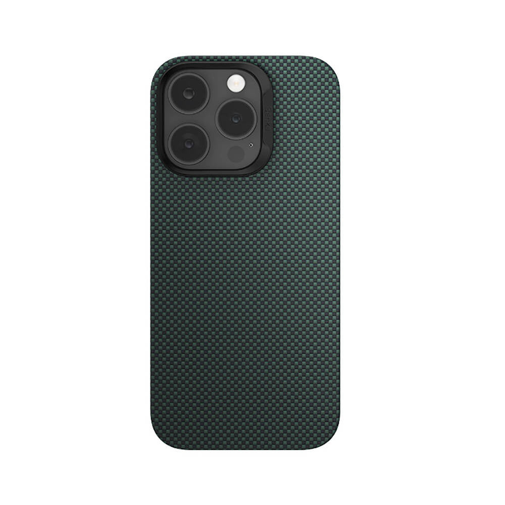 Apple iPhone 15 Pro Kılıf M-safe Şarj Özellikli Benks ArmorTint Serisi ArmorAir Kevlar Kapak - Görsel 4