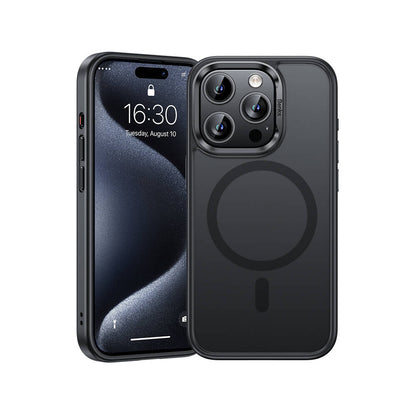 Apple iPhone 15 Pro Kılıf M-safe Şarj Özellikli Benks Mist Protective Kapak