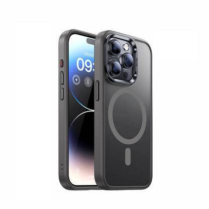 Apple iPhone 15 Pro Kılıf M-safe Şarj Özellikli Benks Mist Protective Kapak - Görsel 3