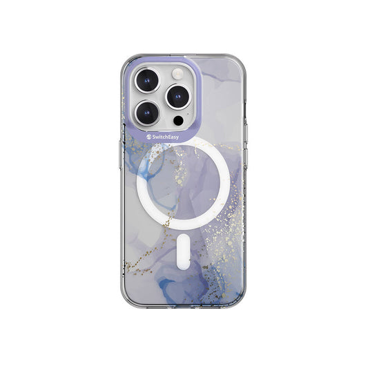 Apple iPhone 15 Pro Kılıf M-safe Şarj Özellikli Çift IMD Baskılı Lisanslı Switcheasy Artist-M Veil Kapak