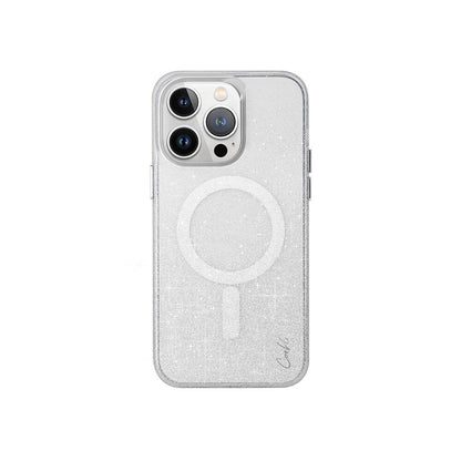 Apple iPhone 15 Pro Kılıf M-safe Şarj Özellikli Simli Arka Yüzey Coehl Lumino Kapak - Görsel 2