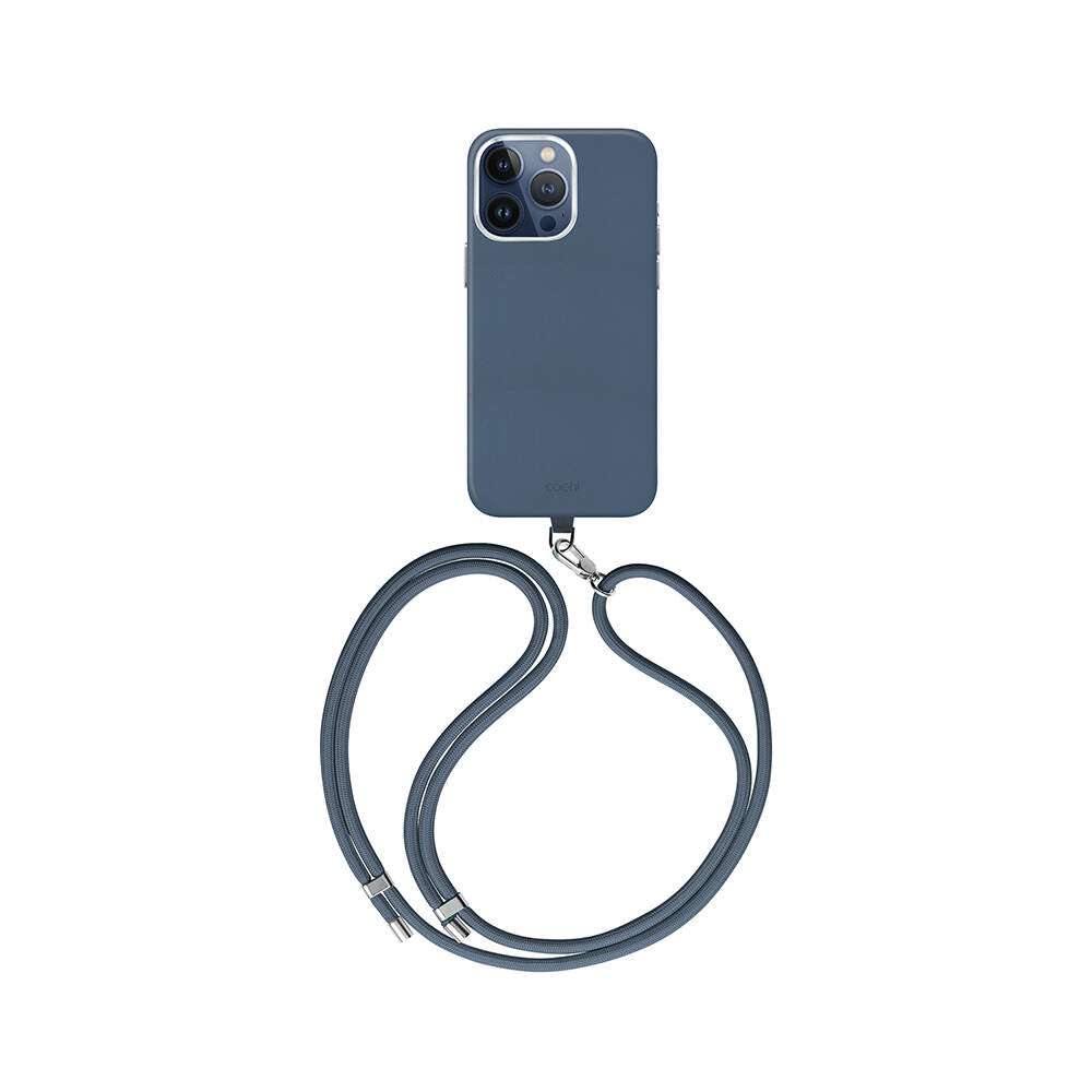 Apple iPhone 15 Pro Kılıf M-safe Şarj Özellikli Soft Arka Yüzey Askı İpli Coehl Muse Kapak - Görsel 3