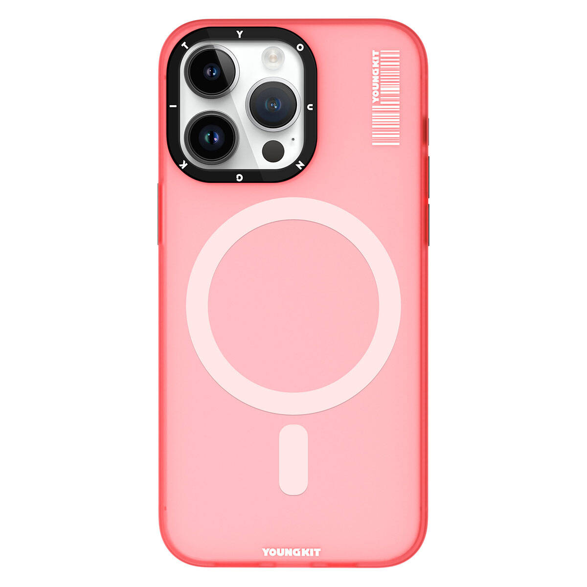 Apple iPhone 15 Pro Kılıf M-safe Şarj Özellikli Youngkit Hidden Sand Serisi Kapak - Görsel 7