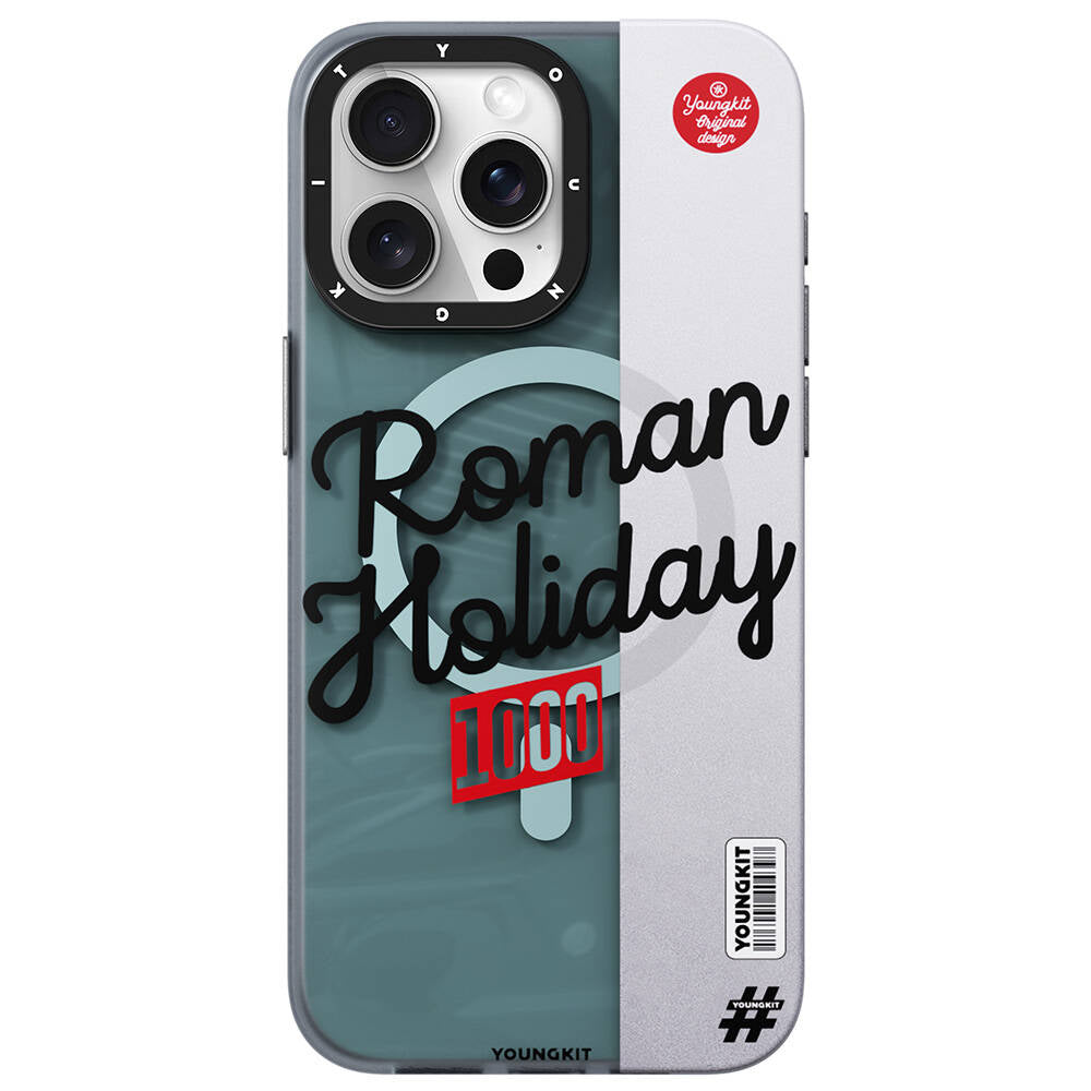 Apple iPhone 15 Pro Kılıf M-safe Şarj Özellikli Youngkit Motorcycle Legend Serisi Kapak - Görsel 2