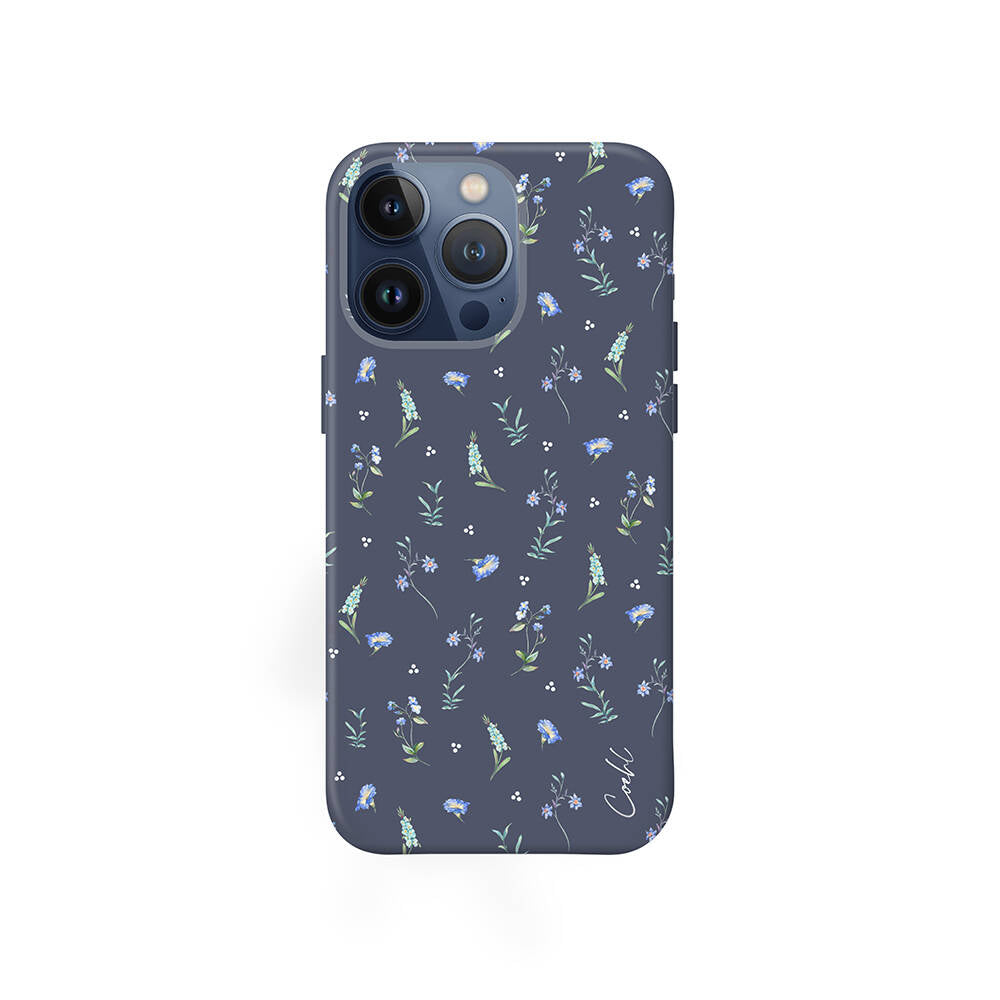 Apple iPhone 15 Pro Kılıf Mini Çayır Çiçekleri Desenli Coehl Prairie Kapak - Görsel 3