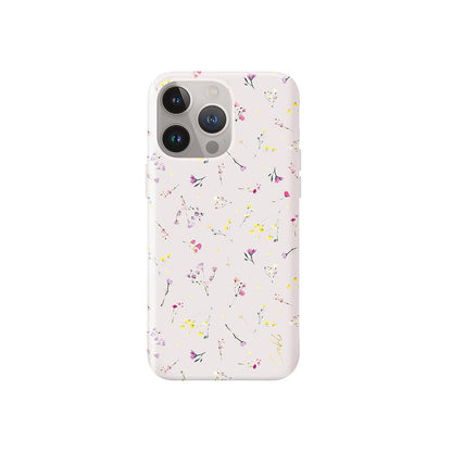 Apple iPhone 15 Pro Kılıf Mini Çayır Çiçekleri Desenli Coehl Prairie Kapak - Görsel 2